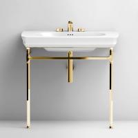 Artceram CIVITAS Металическая структура Quadra 76х44хh80,5см для раковины 90, цвет: золото