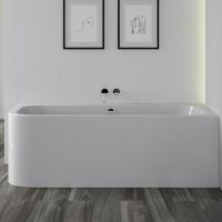 KNIEF Слив перелив с системой Click-Clack, с гибким шлангом и горизонтальным отводом, цвет хром (смонтирован на ванне)