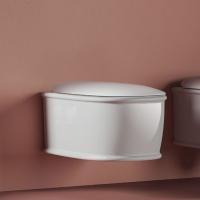 Artceram ATELIER Унитаз подвесной, 52х37см, безободковый, с крепежом, цвет: белый