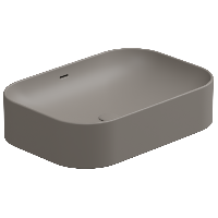 Раковина накладная 60x42 см GSG Ceramic Design Easy EALAVTP60030, Cashmere Matt