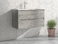 IBX MARINA, тумба под раковину 80 см, 2 ящика наружных, цвет отелло
