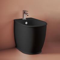 Artceram ATELIER Биде напольное 52,5х37,5хh42см, с 1 отв под смеситель, цвет: черный матовый