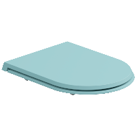Крышка с сиденьем для подвесного унитаза с микролифтом GSG Ceramic Design Cruise CRCOPRSLTICR037, Ice Matt