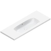 Catalano ALVEA Раковина 120x46, без отв. под смеситель, покрытие Cataglaze+, цвет белый глянцевый