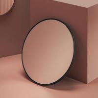 Artceram Б/С Зеркала Зеркало Ø 85 см в металлической раме с LED-подсветкой и сенсорным выключателем, цвет черный матовый