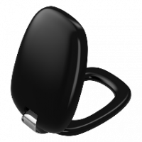 Plural сиденье микролифт, цвет матовый черный