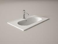 Visobath, керамическая раковина Ada 120 см, цвет белый глянцевый