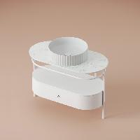 Artceram MILLERIGHE Раковина накладная,Ø44,5хh14,5см, без отв под смеситель, без перелива, цвет: белый матовый