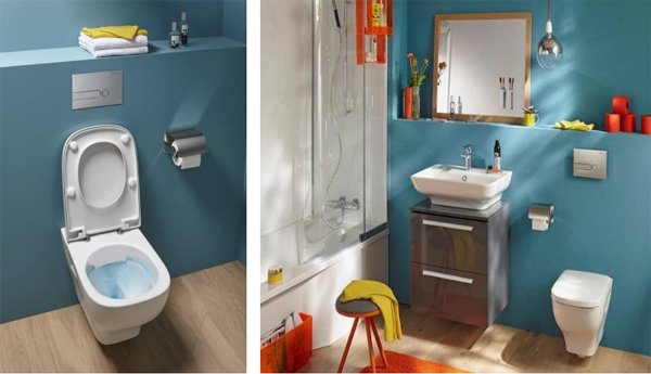 EDE102-00 унитаз подвесной STRUKTURA безободковый /54х34/(белый) 