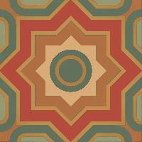 Керамогранит Scs Mandala Gold 19,8х19,8