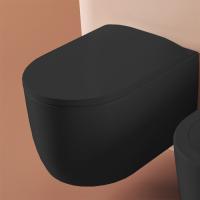 Artceram MONET Унитаз подвесной Rimless 36х52 см, цвет черный матовый