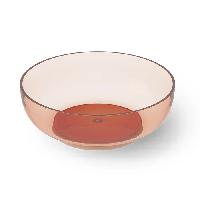 DEA DESIGN Round Ванна отдельностоящая 150x150xh52 см, материал: Glasstech прозрачная смола, цвет: brown copper