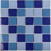 Кер. мозаика 48x48 Blue Mix Glossy (WB52200) 306х306х6
