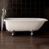 Devon Слив-перелив для ванны ADMIRAL (и еще 9 типов ванн) , с декор/цепочкой, цвет: хром (без сифона и патрубка выпуска)(СО склада продаем с ADMIRAL)