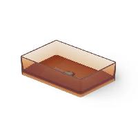 DEA DESIGN Washbasins Раковина настольная 60x40xh14,5 см, материал: Glasstech прозрачная смола, цвет: Sunset R1