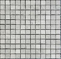 pixmosaic PIX 329 Tundra Grey, чип 23х23 мм, сетка 305х305х4 мм, Матовая