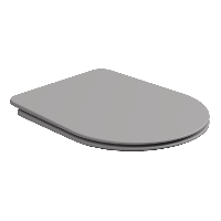 Крышка с сиденьем для подвесного унитаза с микролифтом GSG Ceramic Design Hit! HICOPRSLTICR038, Fumo Matt