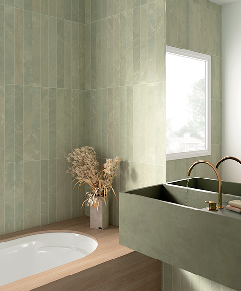  32055 MARMORIS Matcha 7,5x60 см 