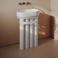 Artceram BRERA Раковина накладная 60х40 h 15, без отв под смеситель, цвет белый матовый