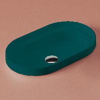 Artceram FUORI SCALA Раковина встраиваемая 60х35 см, цвет verde foresta
