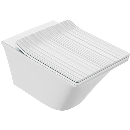 EDW102-00 GRANDS BOULEVARDS Чаша подвесного безободкового унитаза, белый 