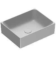 Catalano PREMIUM Раковина 45x35 накладная, без отв. под смеситель, покрытие Cataglaze+, цвет Cemento Satinato