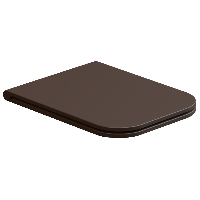 Крышка с сиденьем для подвесного унитаза с микролифтом GSG Ceramic Design Brio BRCOPRSLTICR035, Cacao Matt
