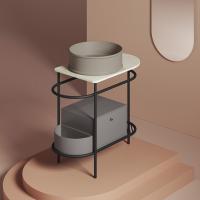 Artceram ATELIER Раковина накладная, d44см, без отв под смеситель, без перелива, цвет: matera