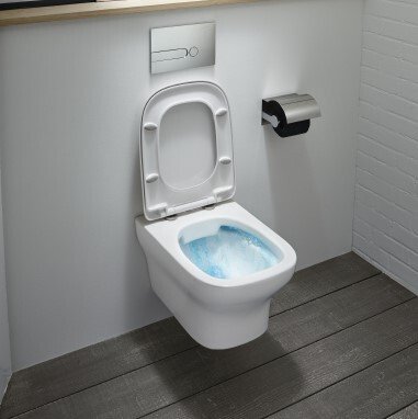 EDM102-00 унитаз подвесной VOX безободковый /36х50/(белый) 