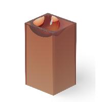 DEA DESIGN Раковина напольная 495х455хh880 мм, цвет brown copper