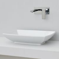 Artceram JAZZ раковина накладная без отверстий под смеситель 60х40см, цвет белый матов (НЕ производится)