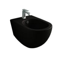 Artceram FILE 2.0 Биде подвесное 37х52 см, 1 отверстие, цвет черный матовый/покрытие Saniglaze