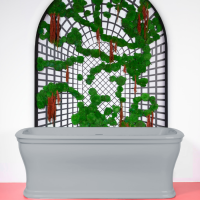 Artceram CIVITAS  Ванна из искусственного камня Livingtec 180х85х65 см, цвет серый глянцевый (не производится с 01/11/2019!)