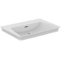 Ideal Standard La Dolce Vita Раковина 660х470хh125 мм, подвесная/накладная, без отв, с переливом и крепежом, цвет: белый глянец