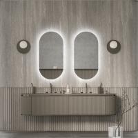 Oasis Naos Раковина врезная снизу 580хh150х390 мм, керамическая, без отв. под смес., с крышкой на сливное отв. цвет: белый