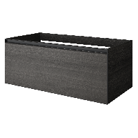 QUATRO 1 100CM  тумба OAK ANTHRACITE профиль ANTHRACITE