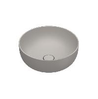 Catalano SFERA Раковина ?42 h16 накладная, без отв. под смеситель, покрытие Cataglaze+, цвет Tortora Satinato
