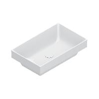 Catalano ZERO Раковина 60x37 встраиваемая, без отв. под смеситель, покрытие Cataglaze+, цвет белый глянцевый