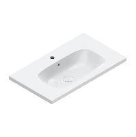 Catalano ALVEA Раковина 80x46, с 1 отв. под смеситель, покрытие Cataglaze+, цвет белый глянцевый