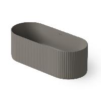 DEA DESIGN Stripes Ванна отдельностоящая 170x72xh56 см, материал: Solid Surface искуственный камень, цвет: Grey №3