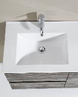 IBX, керамическая раковина 100 см, цвет белый