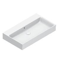 Catalano PREMIUM Раковина 80x47, без отв. под смеситель, покрытие Cataglaze+, цвет белый матовый