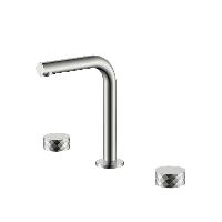 Смеситель на столешницу STICK DIAMOND на 3 отв. Nickel Brush