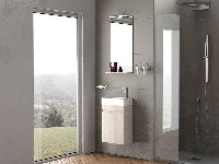 IBX BONSAI, тумба под раковину 40 см, 1 распашная дверь, цвет белый глянцевый лак