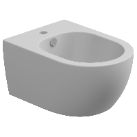 Биде подвесное биколор GSG Ceramic Design Like LKBISOBI000/001, White/White Matt