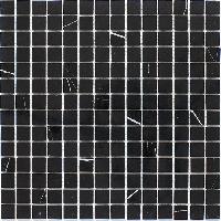 Мозаика 20X20 Black Polished (JMST034) 305X305X4, натур. мрамор