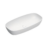 Catalano ALVEA Раковина 80x40 накладная, без отв. под смеситель, покрытие Cataglaze+, цвет белый матовый