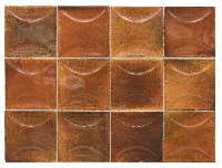  30029 HANOI ARCO Burnt Red 10x10 см (98 кор./палл.)