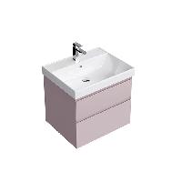 Kerama Marazzi Тумба CUBO подвесная с ящиками 60, мальва матовая