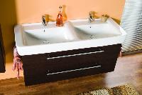 Puris, керамическая раковина Renova Plan 1000 мм, цвет белый